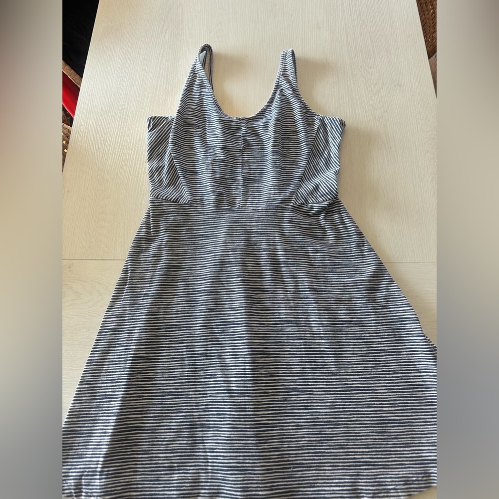 Navy and White Old Navy Striped Dress